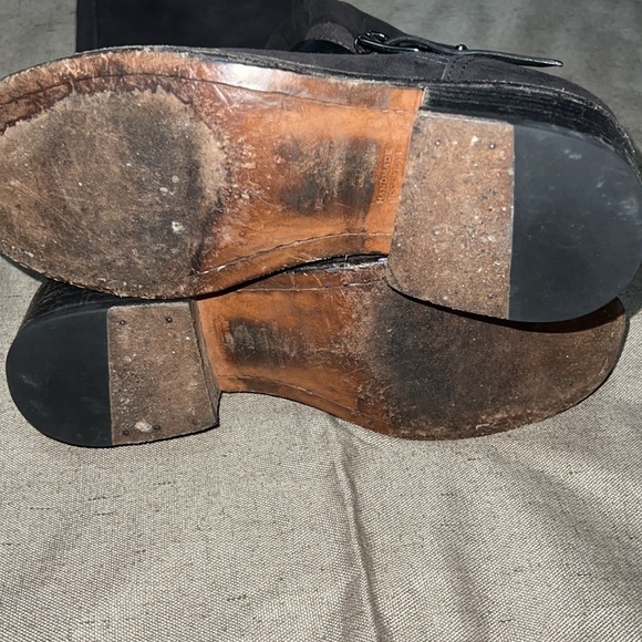 Rag & Bone tall black leather riding boots 8.5 - Picture 6 of 12